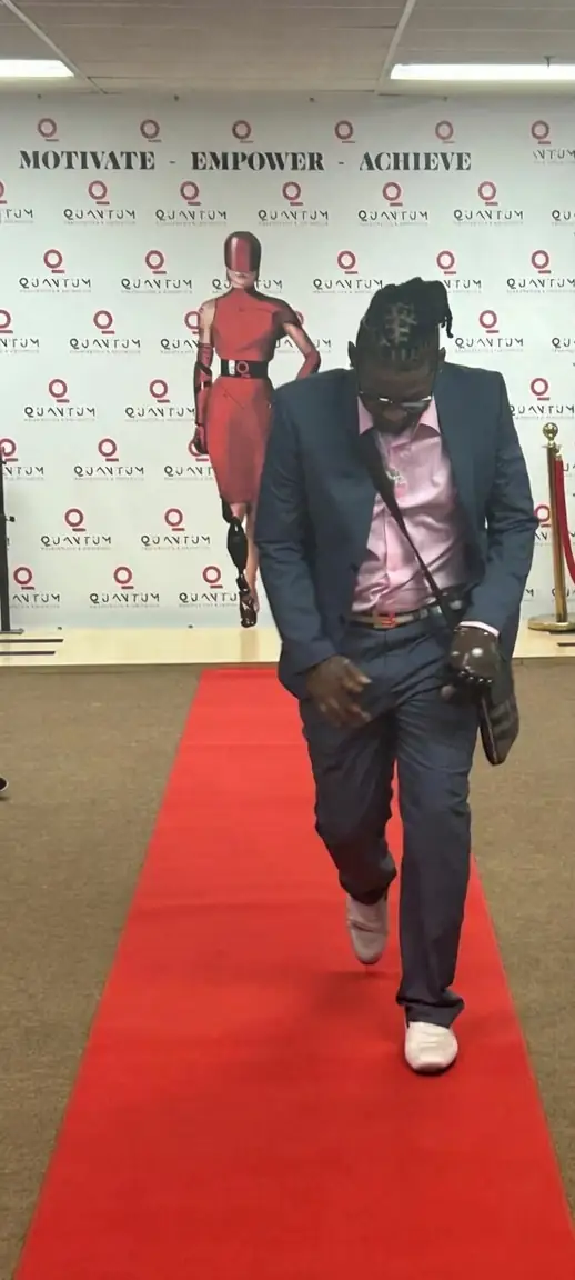 A patient on the runway at the Quantum Clinics Fashion Show